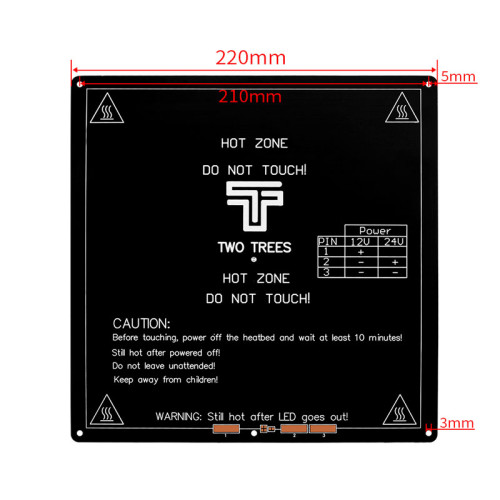 Нагревательный стол для 3д принтера